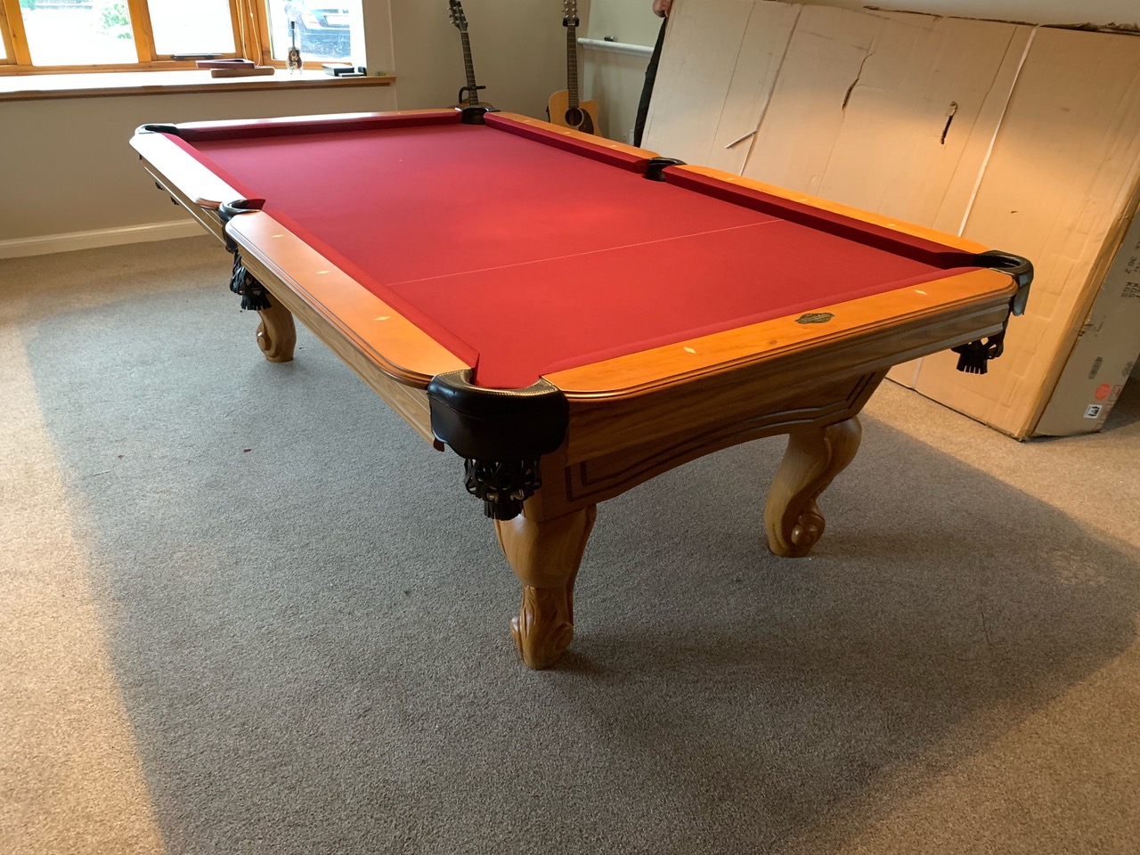 Buffalo Napoleon American Pool Table (Oakwood) 8ft Free Delivery